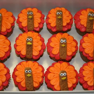 Turkey Cupcakes