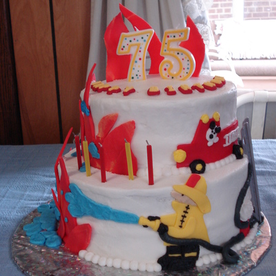 Fireman Cake