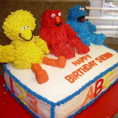 Sesame Street Cake