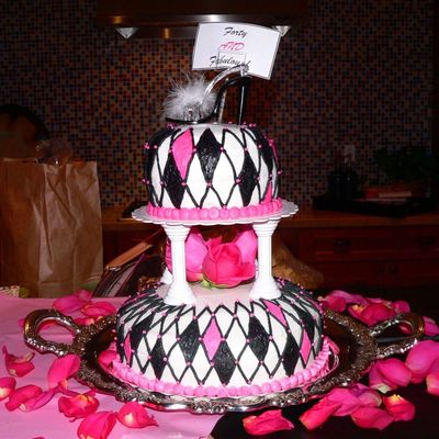 Forty And Fabulous Cake For A Shoe Fanatic