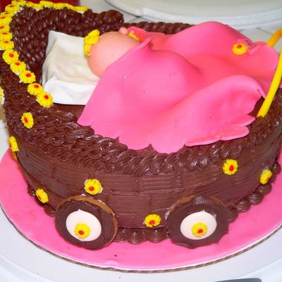 Baby Carriage Side View