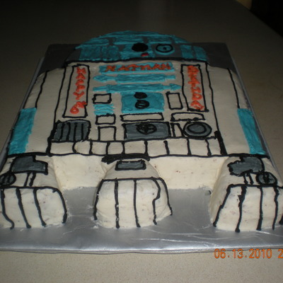 R2D2 Cake