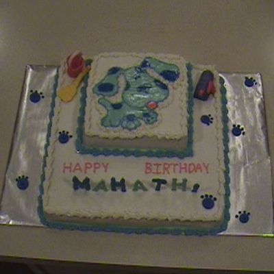 Blues Clues Cake