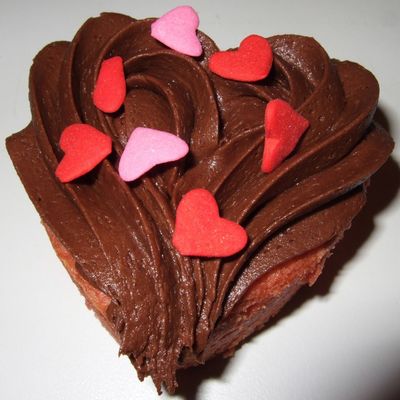 Heart Shaped Cupcakes