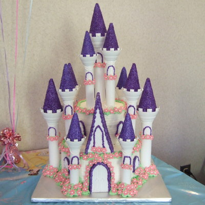 Princess Castle Cake