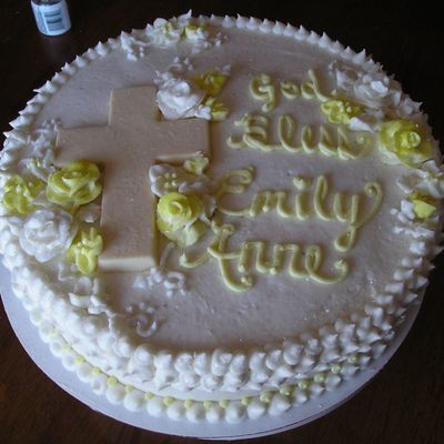 Baby's Christening Cake