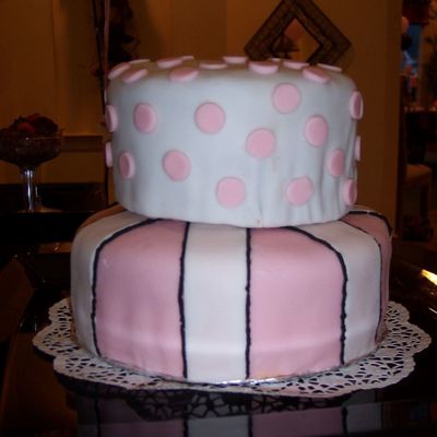 Zade's Lingerie Shower Cake