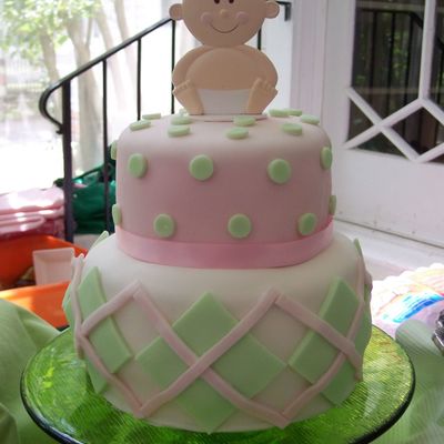 Traci's Baby Shower Cake