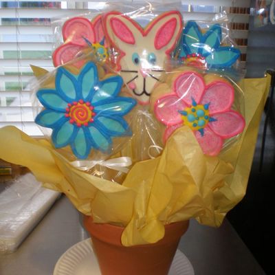 Easter Cookie Bouquet