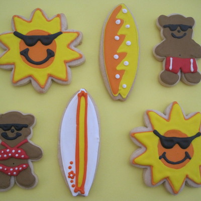 Beach Party Cookies!