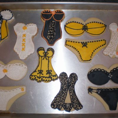 Lingerie Cookies