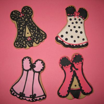 Lingerie Cookies