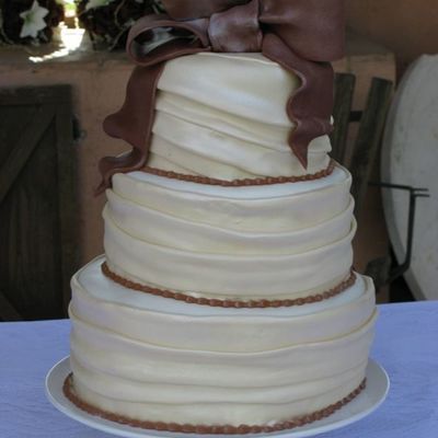 Chocolate And Ivory Wedding