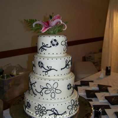 Black And White Wedding
