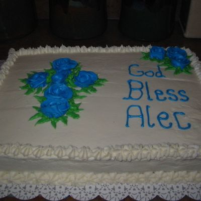 Boy's First Communion Cake