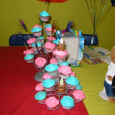 Cupcake Tree With Bears