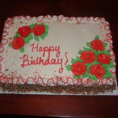 Red Velvet B-Day Cake