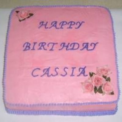 Happy Birthday Cassia!