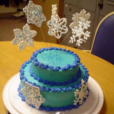 Snowflake Cake