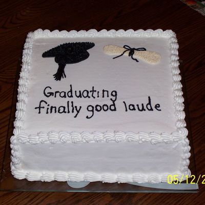 College Graduation Cake