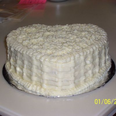 Heart Shaped Strawberry Cake!!