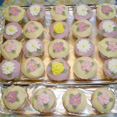 Flower Cupcakes