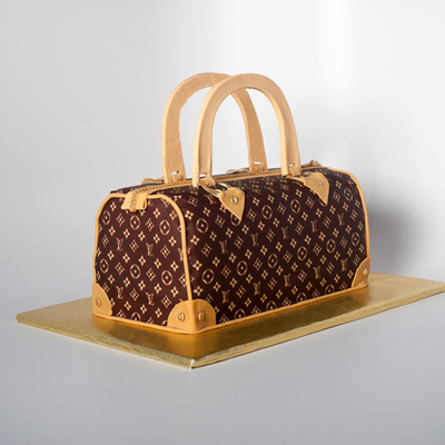 Louis Vuitton Purse Cake