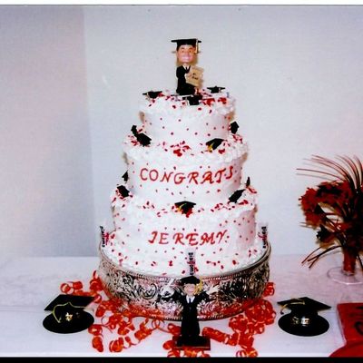 Son's Graduation Cake