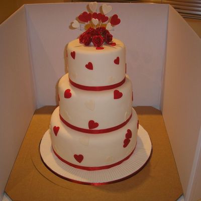 Three Tier Wedding Cake