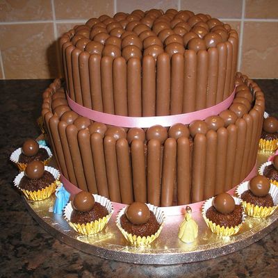 2 Tier Chocolate Cake