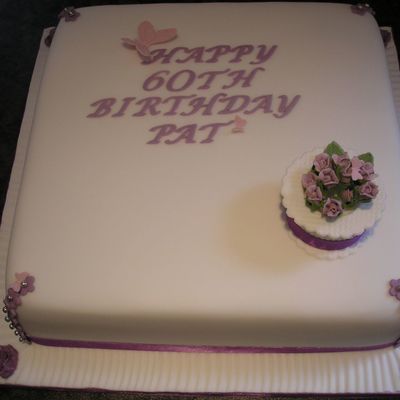 60Th Birthday Cake