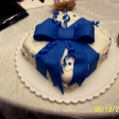 First Fondant Cake