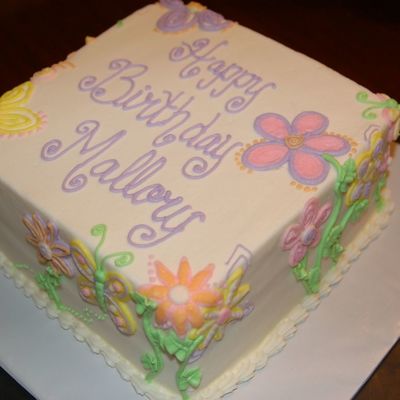 Whimsy Flowers First Birthday