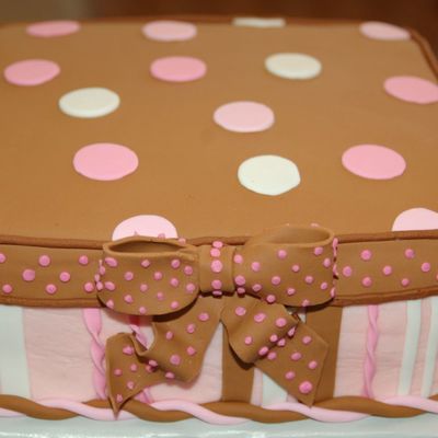 Pink & Brown Baby Shower