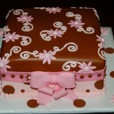 Pink & Brown Bridal Luncheon