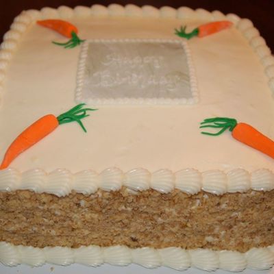 Carrot Cake Birthday