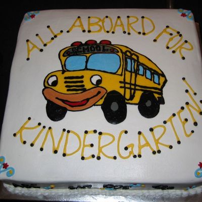 Preschool Graduation Cake 06