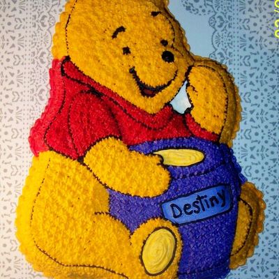 Winnie The Pooh With Honey Jar