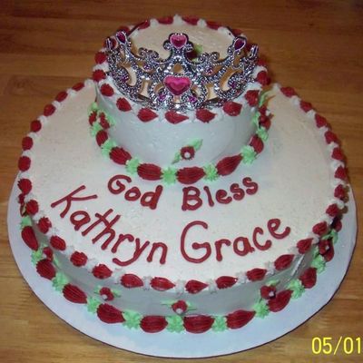 Confirmation Cake For A Little Princess