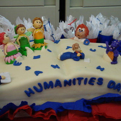 Humanities Day Cake