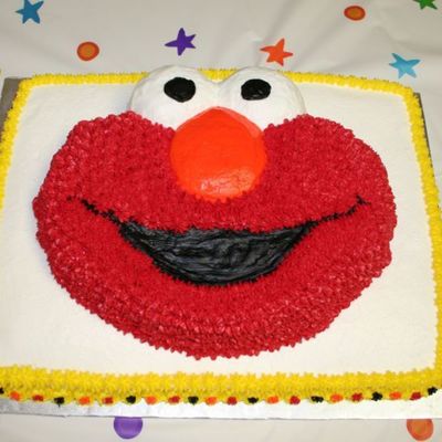 Elmo Birthday Cake