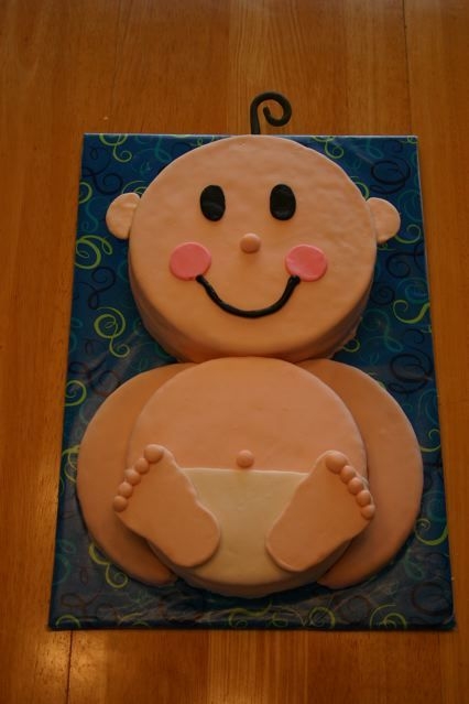 Baby Shower Baby Cake