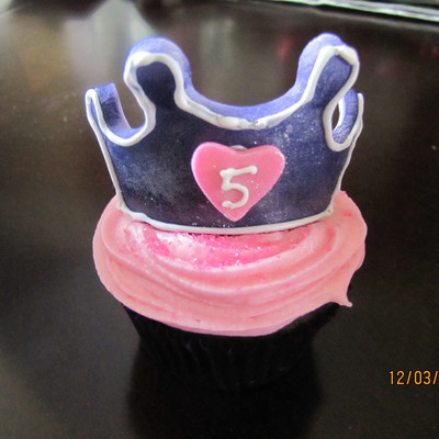 Princess Crown Cupcakes
