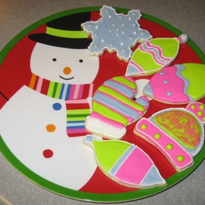 Snowman Plate