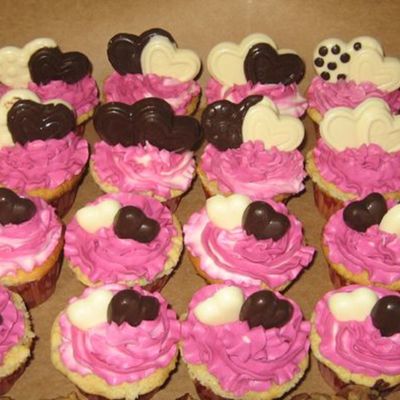 Heart Cupcakes