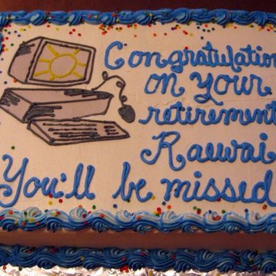 It Retirement Cake