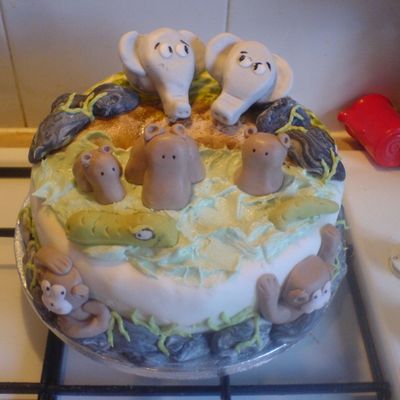 Wild Animal Cake