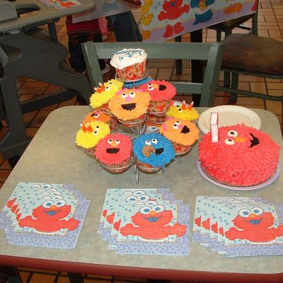 Sesame Street Cupcakes