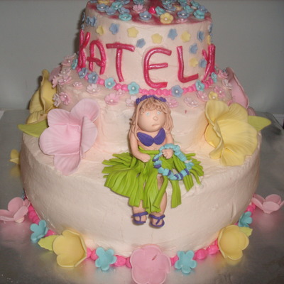 Luau Cake