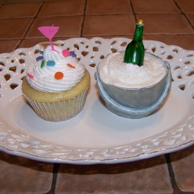 New Year's Eve Cupcakes